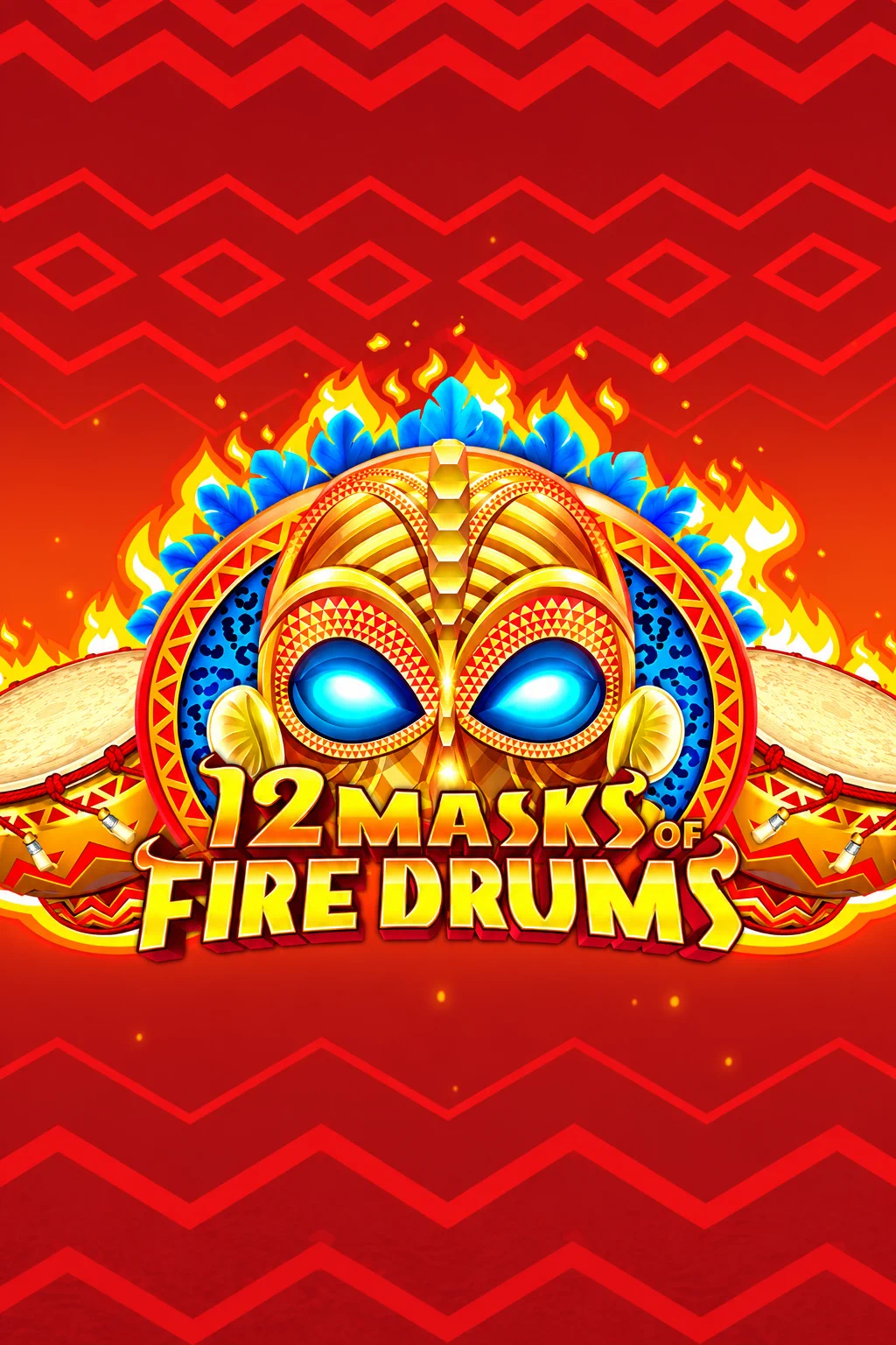 12 Masks of Fire Drums
